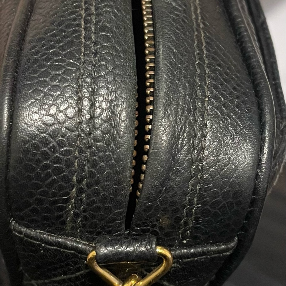 SOLD Vintage Small Chanel Black Caviar Camera Bag - Picture 15 of 16